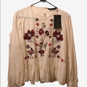 Zara Long Sleeve Blouse